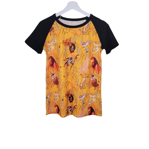 NEW Boutique Simba Lion King Pearl Top Tee Shirt Disney Parks Women's L #3181 - Picture 1 of 5